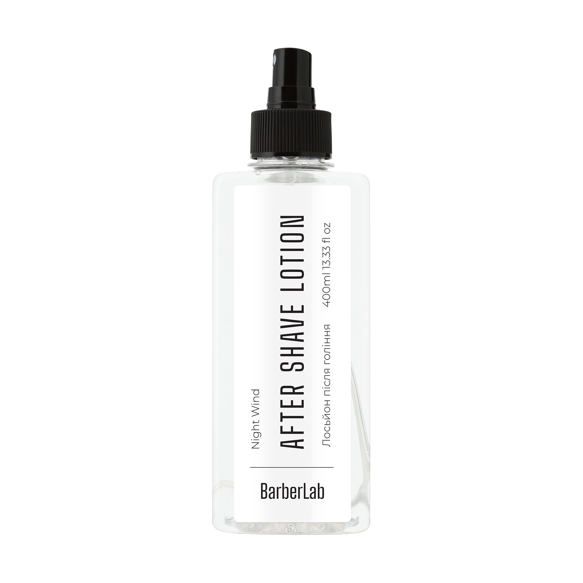 Чоловічий лосьйон після гоління BarberLab Night Wind After Shave Lotion, 400 мл